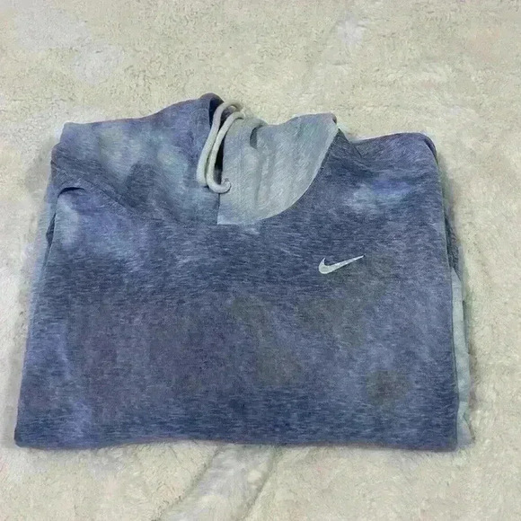 Nike Women's‎ Blue Multicolored Pullover Hoodie Size 2XL - Picture 1 of 6